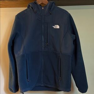 The North Face Navy Full-Zip Fleece Jacket